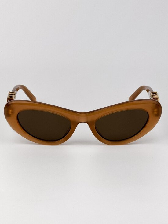 Loewe SLIM Women Sunglasses – Brown Cat Eye (LW40156U 50E) – New & Authentic main image 6